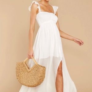 Red dress boutique “want me back” dress